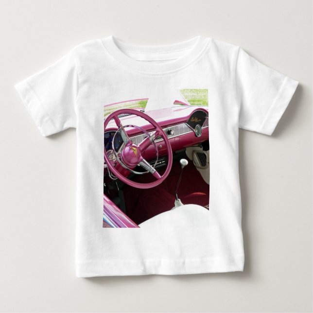 Camiseta De Bebé Purple Chevy Bel Air (Anverso)