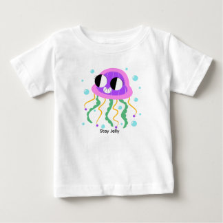 Camiseta De Bebé Purple Ocean Sea Creature Illustration for Kids St