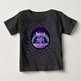 Camiseta De Bebé Purple Rain Fairy Baby Bodysuit