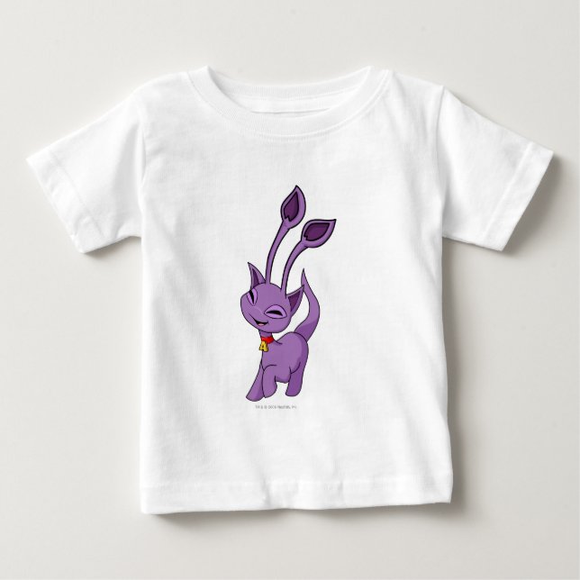 Camiseta De Bebé Púrpura de Aisha (Anverso)