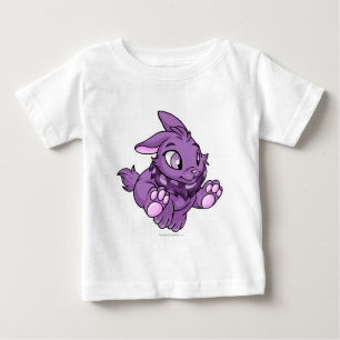Camiseta De Bebé Púrpura de Cybunny