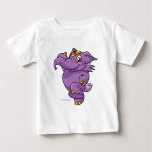 Camiseta De Bebé Púrpura de Elephante