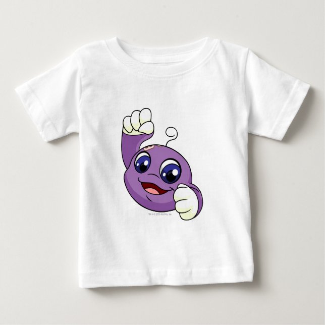 Camiseta De Bebé Púrpura de Kiko (Anverso)