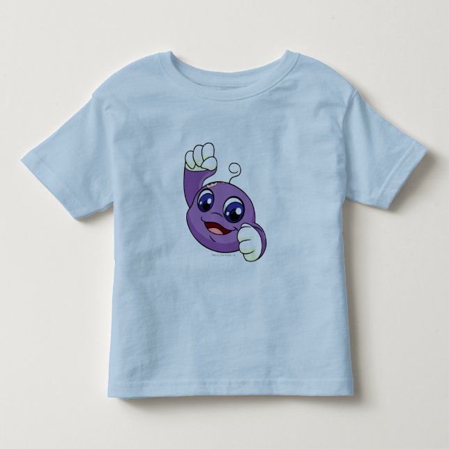 Camiseta De Bebé Púrpura de Kiko (Anverso)