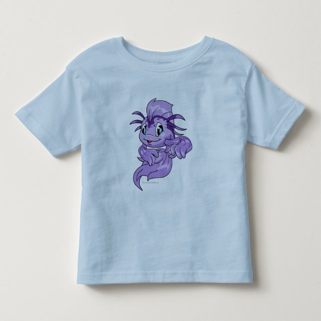 Camiseta De Bebé Púrpura de Koi (Anverso)