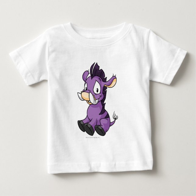 Camiseta De Bebé Púrpura de Moehog (Anverso)
