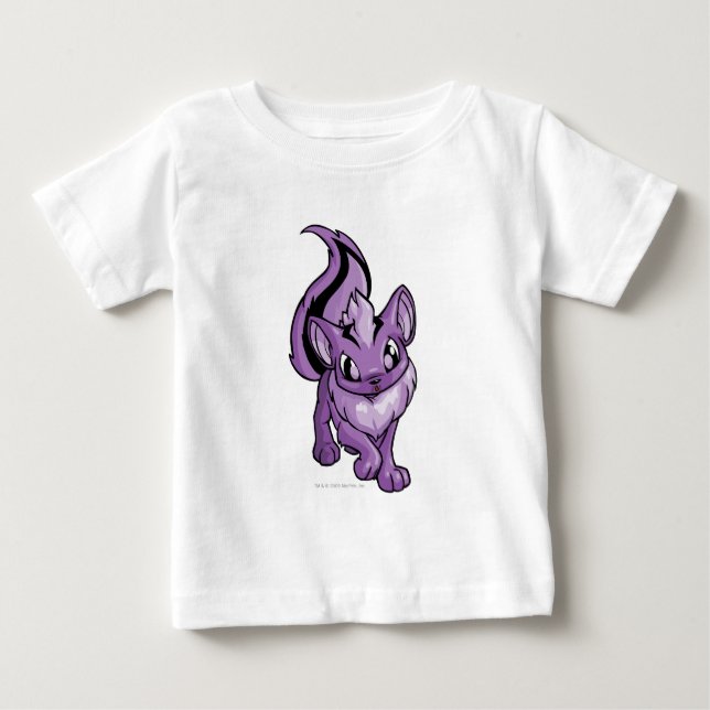 Camiseta De Bebé Púrpura de Xweetok (Anverso)