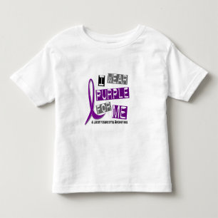 Camiseta De Bebé Púrpura del desgaste de LEIOMYOSARCOMA I para mí