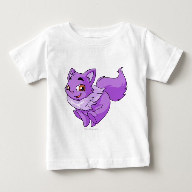 Camiseta De Bebé Púrpura Wocky (Anverso)