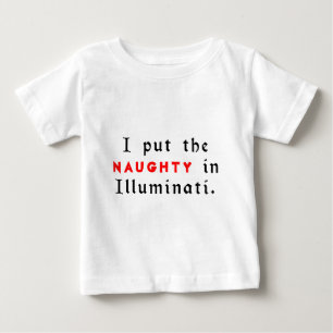 Camiseta De Bebé Puse A La Niña En Illuminati