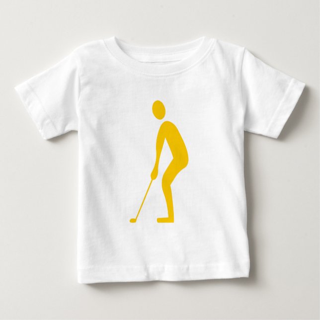 Camiseta De Bebé Putting - Amber (Anverso)