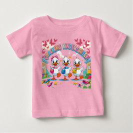 Camiseta De Bebé "Quacking Kindergarten – Cute Duck Back-to-School 