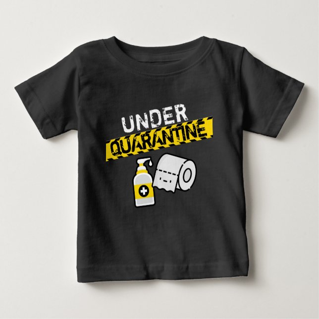 Camiseta De Bebé Quarantine (Anverso)