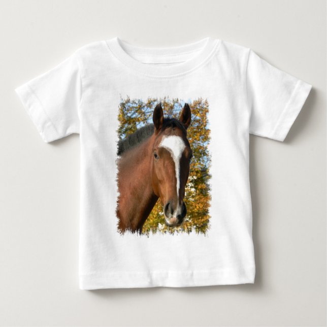 Camiseta De Bebé Quarter Horse Toddler T-Shirt (Anverso)