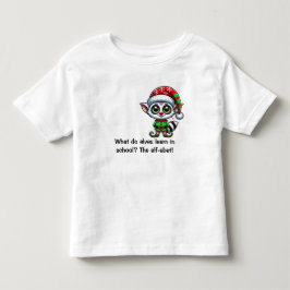 Camiseta De Bebé ¿Qué aprenden los elfos en la escuela?