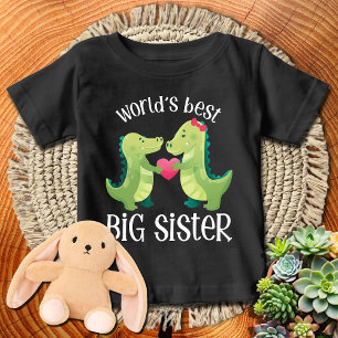 Camiseta De Bebé Qué CROCK La Mejor Hermana Mayor del Mundo