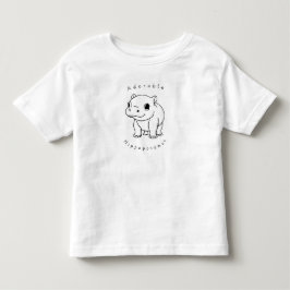 Camiseta De Bebé ¡Qué divertido para los pequeños amantes de los an