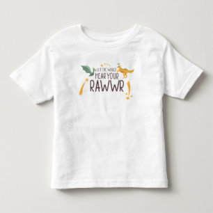 Camiseta De Bebé Que el mundo escuche tu rugido