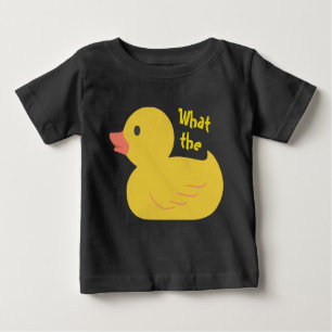 Camiseta De Bebé ¿Qué el pato?