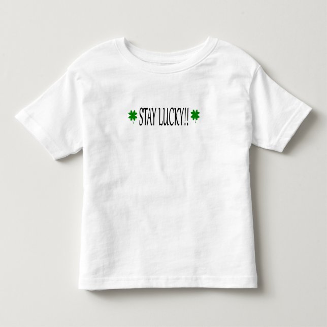 CAMISETA DE BEBÉ ¡QUE SIGA LA SUERTE!! (Anverso)