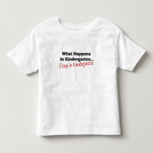 Camiseta De Bebé Qué sucede en guardería