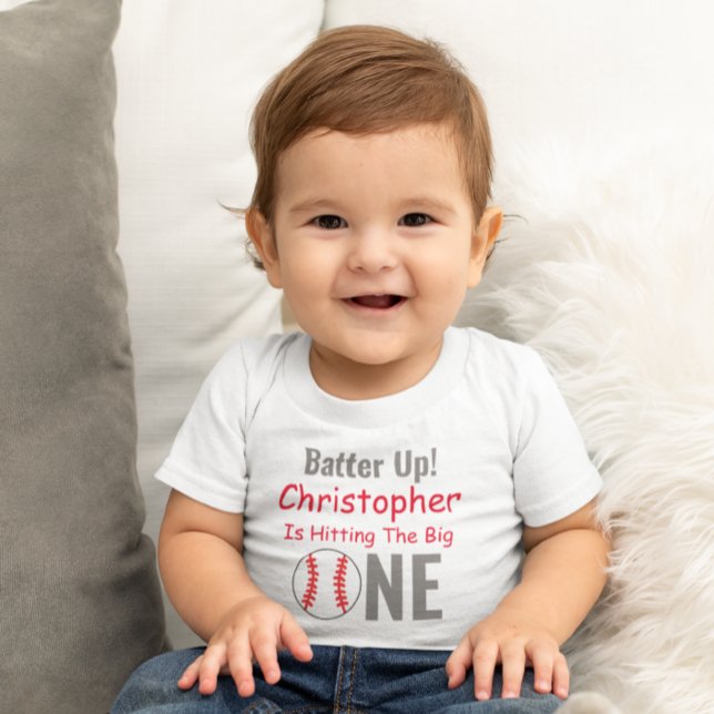 Camiseta De Bebé ¡Que te den una paliza! Primer cumpleaños del béis (Subido por el creador)