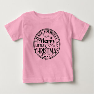 Camiseta De Bebé Que te tengas unos buenos Navidades