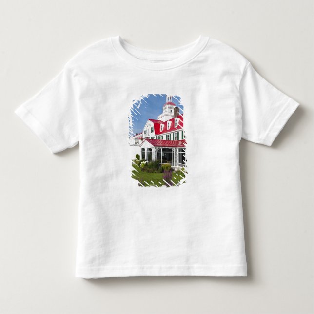 Camiseta De Bebé  
Quebec, Canadá. Histórico Hotel Tadoussac, 2 (Anverso)