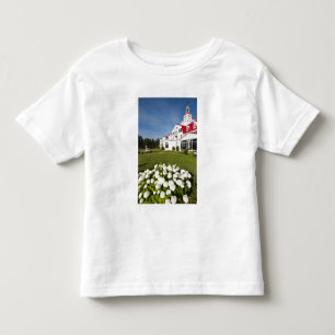 Camiseta De Bebé   Quebec, Canadá. Histórico Hotel Tadoussac, 3