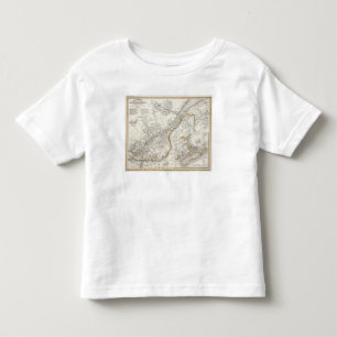 Camiseta De Bebé Quebec, Nueva Escocia, Nuevo Brunswick
