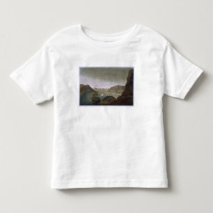 Camiseta De Bebé Quebec y el St. el río Lawrence, platean 4 de 'L