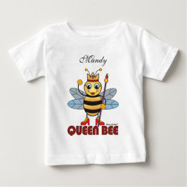 Camiseta De Bebé Queen Bee