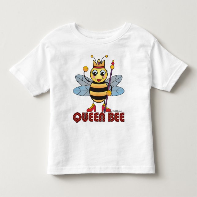 Camiseta De Bebé Queen Bee Toddler Shirt (Anverso)