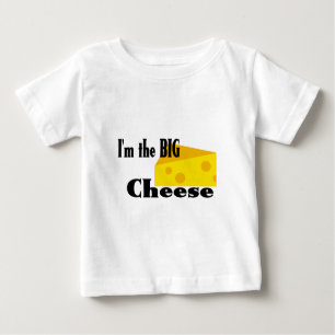 Camiseta De Bebé Queso grande