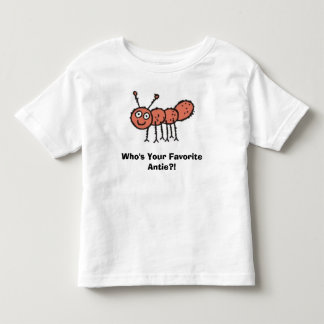 Camiseta De Bebé ¡Quién es su Antie preferido?!