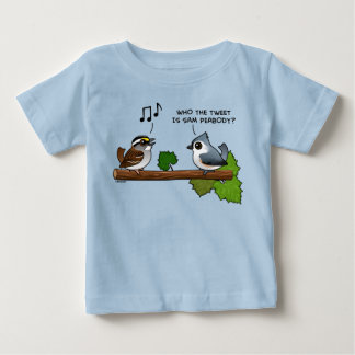 Camiseta De Bebé ¿Quién tuitea?