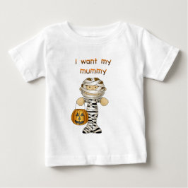 Camiseta De Bebé Quiero a mi momia