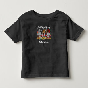 Camiseta De Bebé Quilling with My Gnomies Navidades Gnomes Holiday