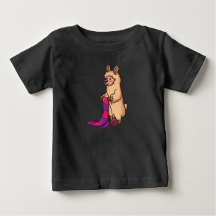 Camiseta De Bebé Quilting Llama Regalos de cumpleaños para los am