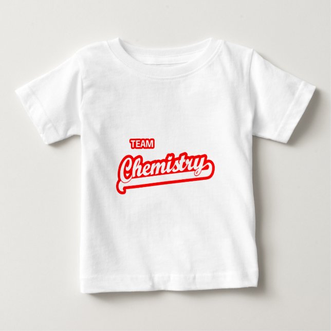 Camiseta De Bebé Química de equipo (Anverso)