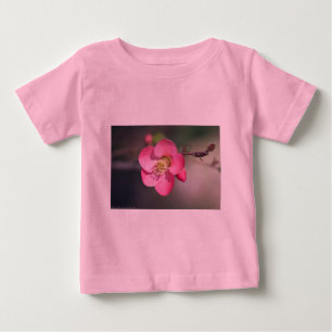 Camiseta De Bebé Quince de Flores Rosa Perfecto