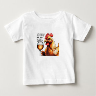 Camiseta De Bebé Quirky Farm Animal Humor Tee