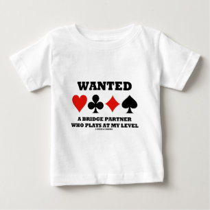 Camiseta De Bebé Quiso a un socio del puente que juega en mi nivel