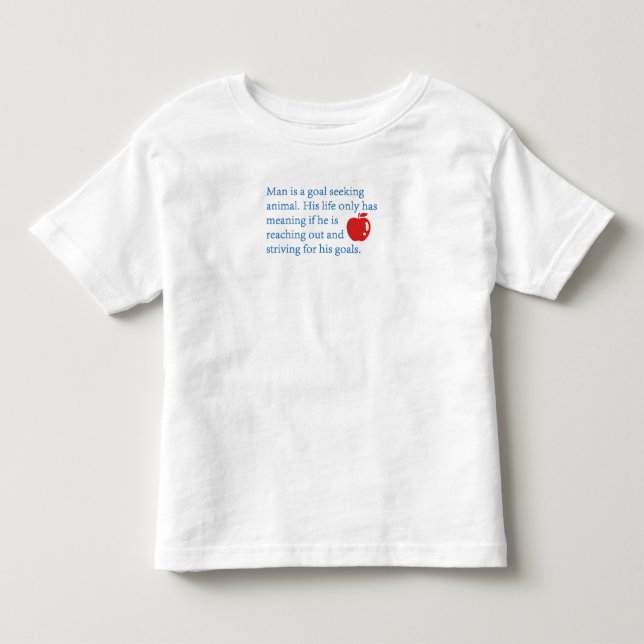 Camiseta De Bebé quote  (Anverso)