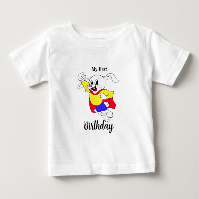 Camiseta De Bebé Rabbit Hero Toddler (Anverso)