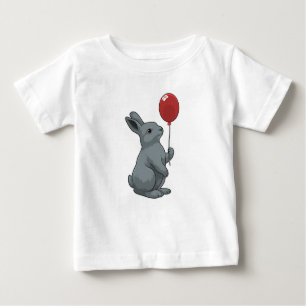 Camiseta De Bebé Rabbit with Balloon