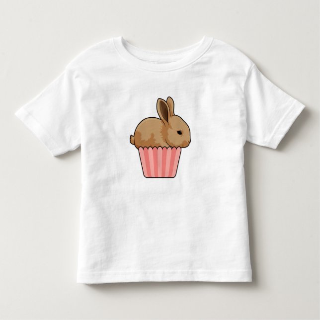 Camiseta De Bebé Rabbit with Muffin (Anverso)