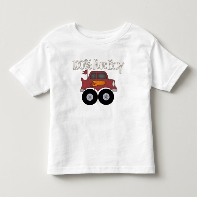 Camiseta De Bebé Racer de niño puro (Anverso)