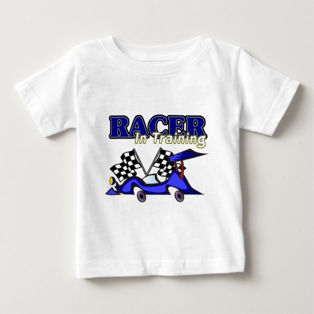 Camiseta De Bebé Racer En Entrenamiento (Anverso)