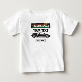 Camiseta De Bebé Racing Speed Car Design – Fast Motorsport Performa